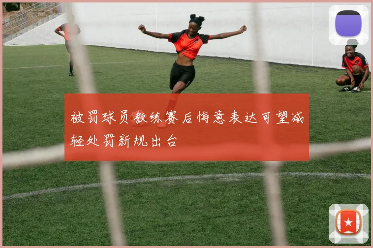 被罚球员教练赛后悔意表达可望减轻处罚新规出台